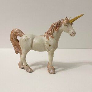 2010 Papo Unicorn Fairy Animal Fantasy Figure 4.5 Inch Tall Toy